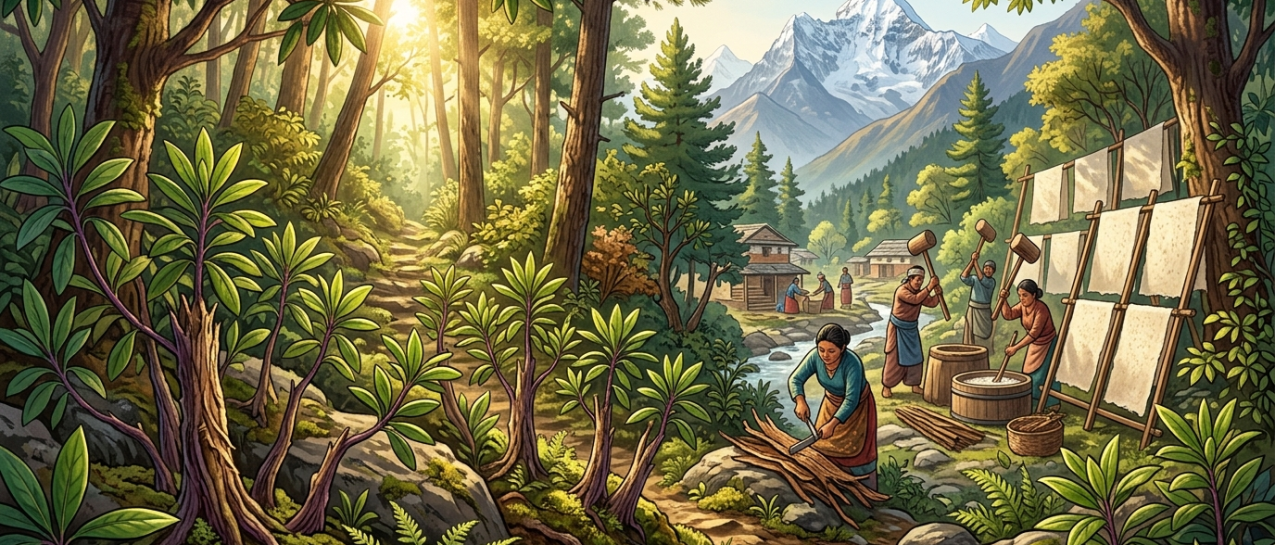 The Art and Tradition Behind Nepal’s Handmade Lokta Paper
